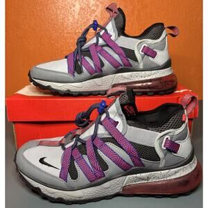 Nike Air Max 270 Bowfin Cool Grey/Black Concord AJ7200-009 Mens Size 8.5